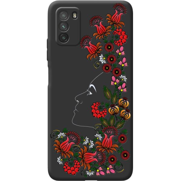 

Силиконовый чехол BoxFace Xiaomi Poco M3 3D Ukrainian Muse (41586-bk64)