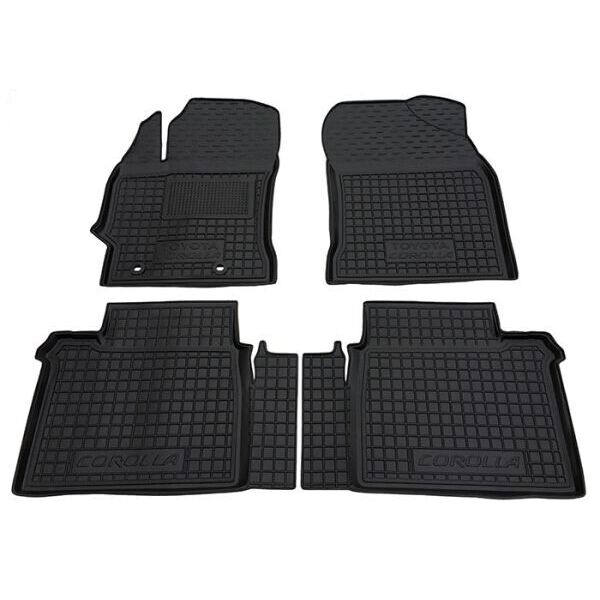 

Коврики автомобильные резиновые Toyota Corolla 13- 4шт Avto-Gumm 11406