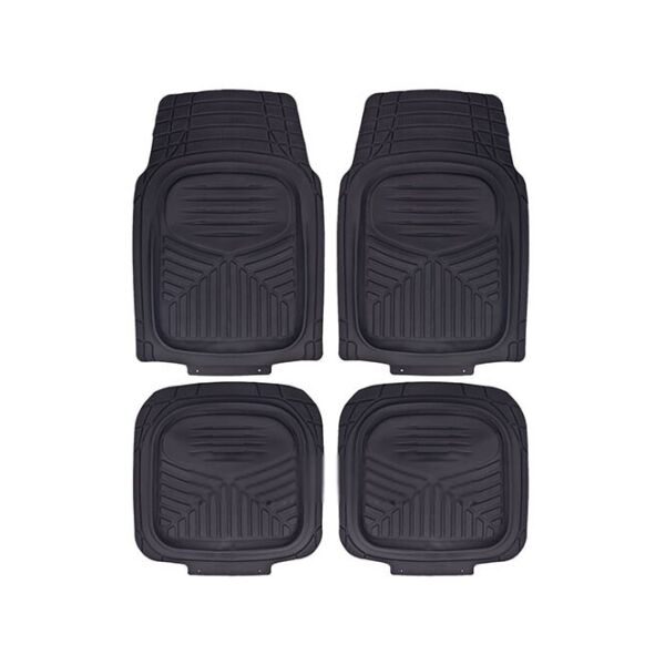 

Коврики автомобильные резиновые 1863 P-4 BK 4шт. черн 73x51 47x50