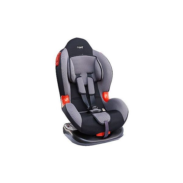 

Автокресло детское Siger кокон серый 1-7 лет