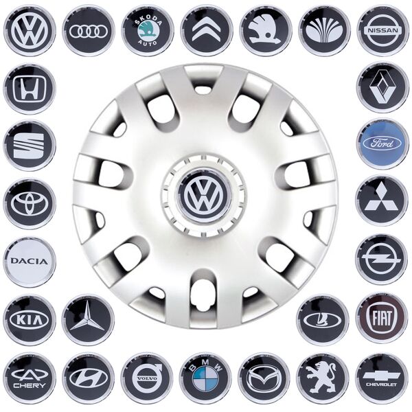 

Колпаки R14 SKS-204 + эмблемы на выбор VW Polo