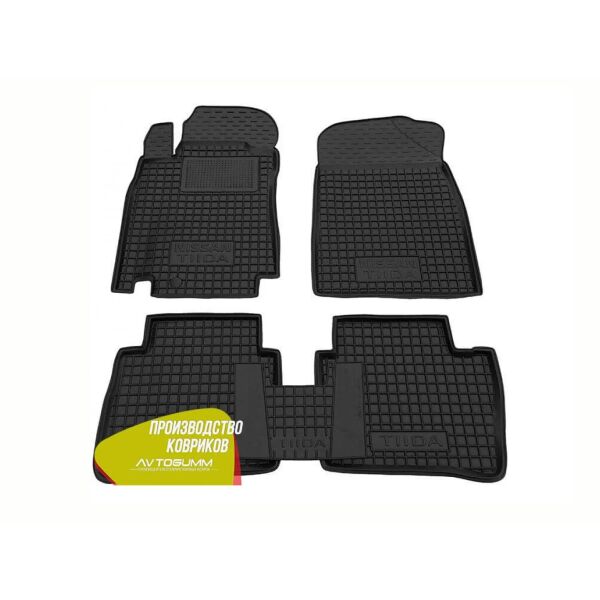 

Коврики автомобильные резиновые Nissan Tiida 06-11 Avto-Gumm 11258
