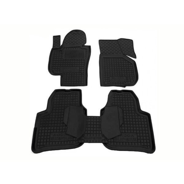 

Коврики автомобильные резиновые Skoda Superb 2008-15 Avto-Gumm 11295
