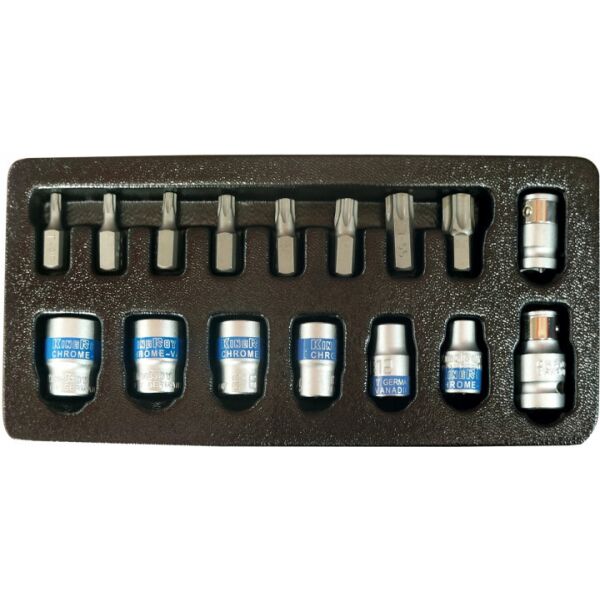 

Набор бит 16пр. с головками TORX/E KingRoy 31566