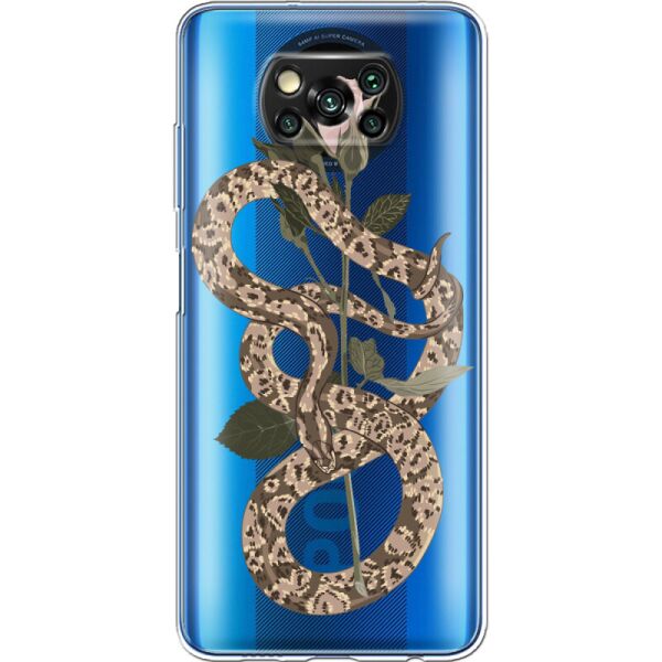 

Силиконовый чехол BoxFace Xiaomi Poco X3 Pro Glamor Snake (42093-cc67)