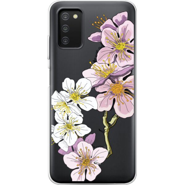 

Силиконовый чехол BoxFace Samsung Galaxy A03s Cherry Blossom (43255-cc4)