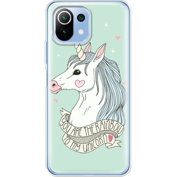 

Силиконовый чехол BoxFace Xiaomi Mi 11 Lite My Unicorn (42128-up682)