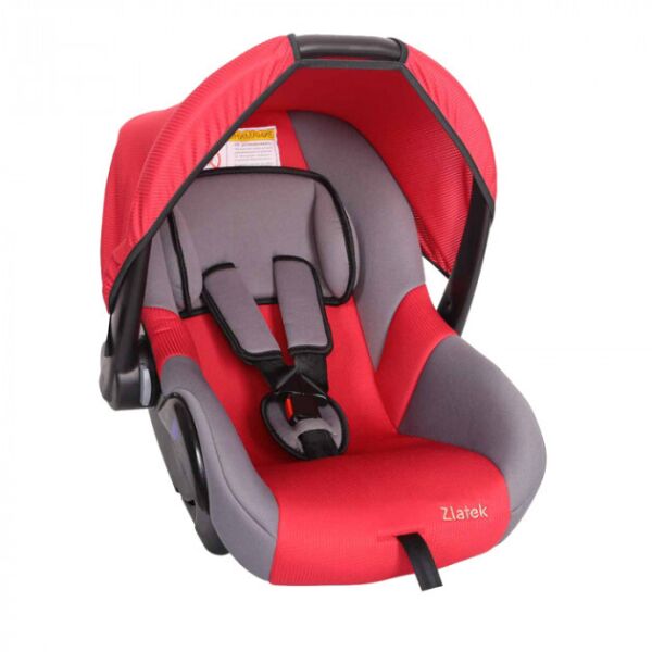 

Автокресло детское ZLATEK Colibri красный 0-1,5 лет