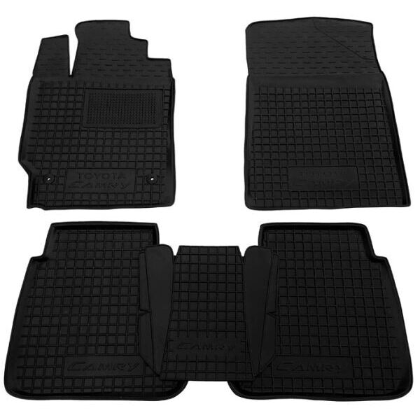 

Коврики автомобильные резиновые Toyota Camry v40 06-11 5шт Avto-Gumm 11315