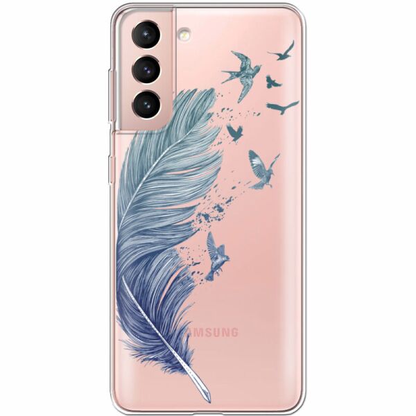 

Силиконовый чехол BoxFace Samsung G991 Galaxy S21 Feather (41709-cc38)