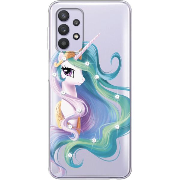 

Силиконовый чехол BoxFace Samsung A325 Galaxy A32 Unicorn Queen (42084-rs3)