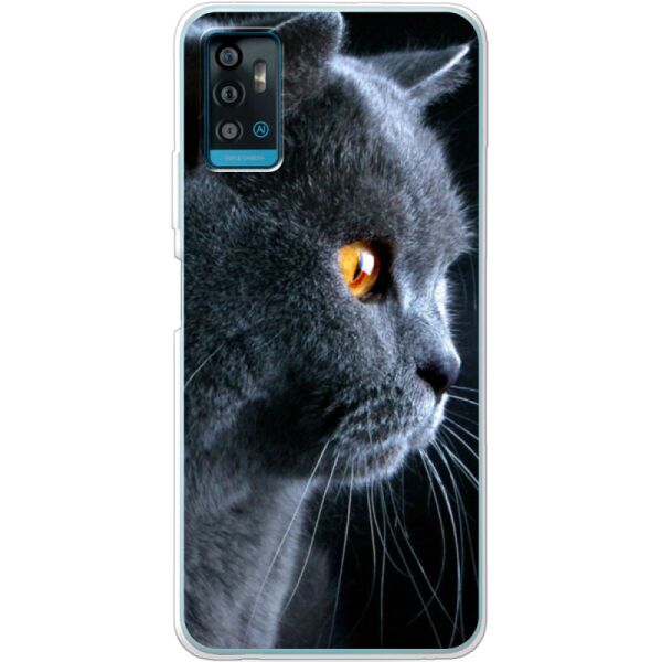 

Силиконовый чехол BoxFace ZTE A71 English cat (43299-up1346)