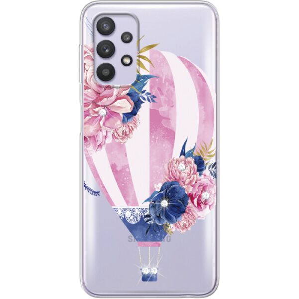 

Силиконовый чехол BoxFace Samsung A325 Galaxy A32 Pink Air Baloon (42084-rs6)