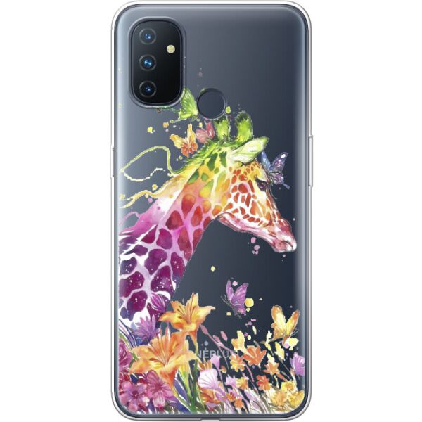 

Силиконовый чехол BoxFace OnePlus Nord N100 Colorful Giraffe (42753-cc14)
