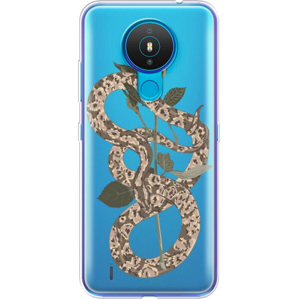 

Силиконовый чехол BoxFace Nokia 1.4 Glamor Snake (42377-cc67)