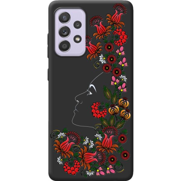 

Силиконовый чехол BoxFace Samsung A525 Galaxy A52 3D Ukrainian Muse (42075-bk64)