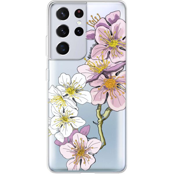 

Силиконовый чехол BoxFace Samsung G998 Galaxy S21 Ultra Cherry Blossom (41719-cc4)