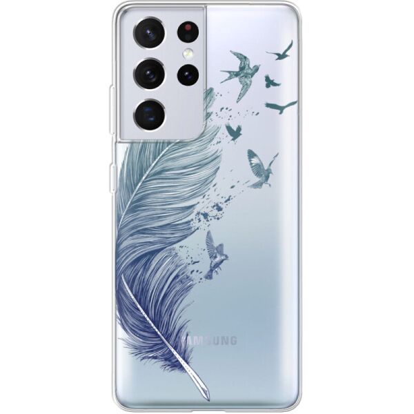 

Силиконовый чехол BoxFace Samsung G998 Galaxy S21 Ultra Feather (41719-cc38)