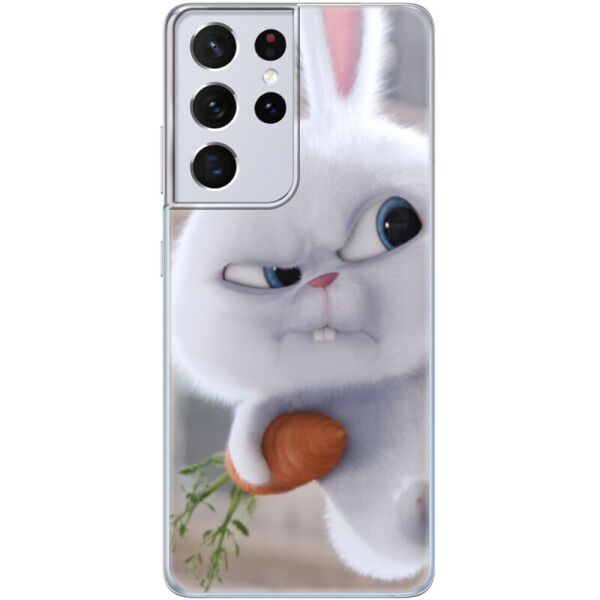 

Силиконовый чехол BoxFace Samsung G998 Galaxy S21 Ultra Rabbit Snowball (41719-up1116)