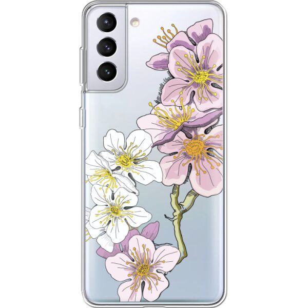 

Силиконовый чехол BoxFace Samsung G996 Galaxy S21 Plus Cherry Blossom (41718-cc4)