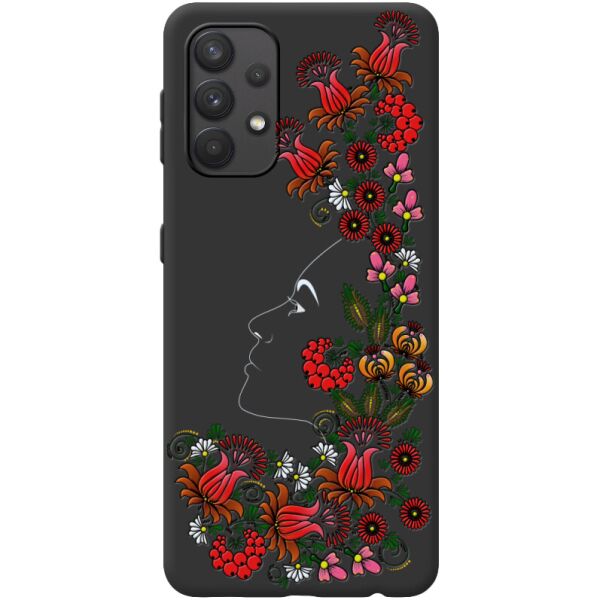 

Силиконовый чехол BoxFace Samsung A325 Galaxy A32 3D Ukrainian Muse (42084-bk64)