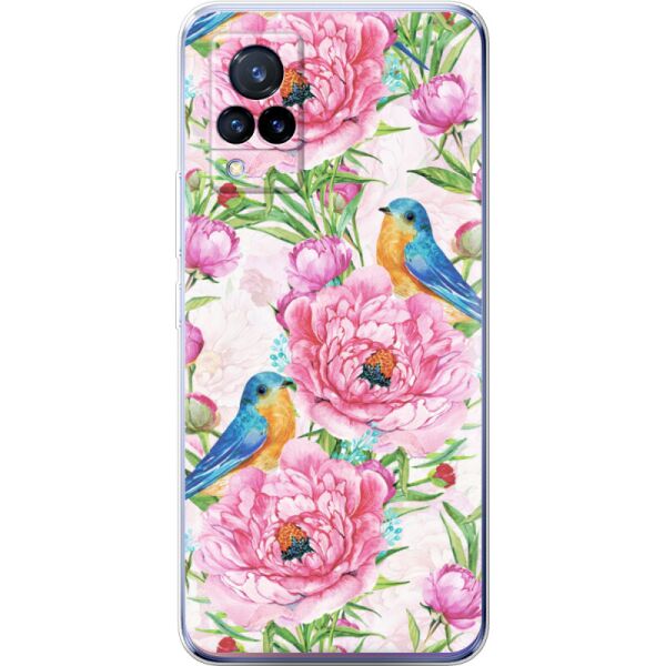 

Силиконовый чехол BoxFace Vivo V21 Birds and Flowers (43146-up2376)