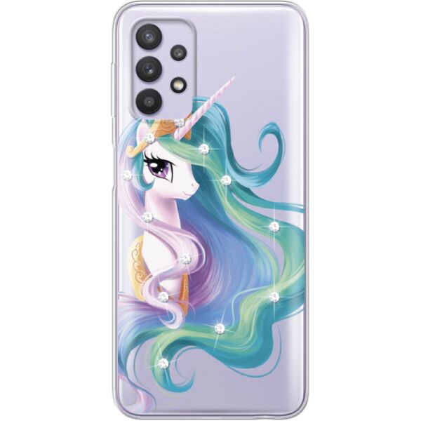 

Силиконовый чехол BoxFace Samsung A725 Galaxy A72 Unicorn Queen (42070-rs3)