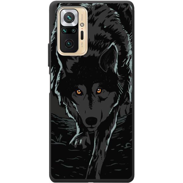

Силиконовый чехол BoxFace Xiaomi Redmi Note 10 Pro Wolf (42053-bk62)
