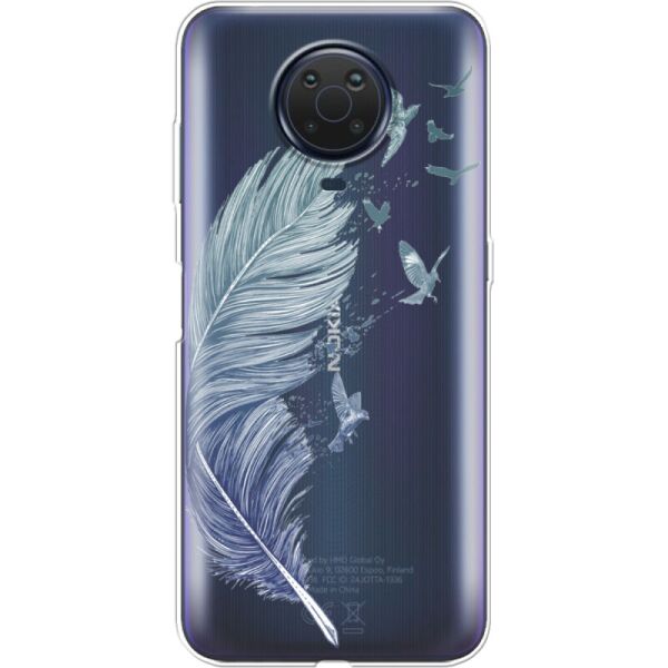 

Силиконовый чехол BoxFace Nokia G10 Feather (42373-cc38)