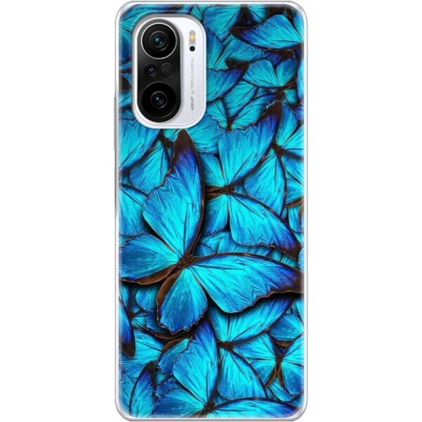 

Силиконовый чехол BoxFace Xiaomi Mi 11i лазурные бабочки (42478-up1550)