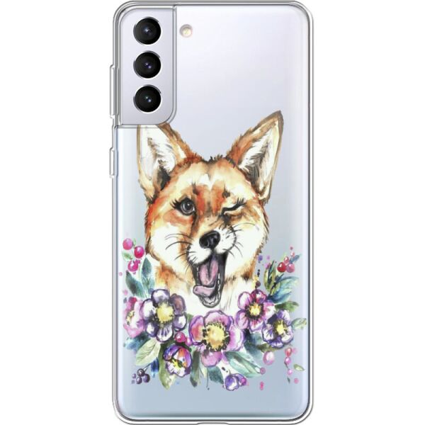 

Силиконовый чехол BoxFace Samsung G996 Galaxy S21 Plus Winking Fox (41718-cc13)