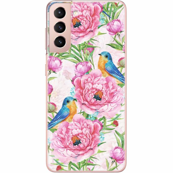 

Силиконовый чехол BoxFace Samsung G991 Galaxy S21 Birds and Flowers (41709-up2376)