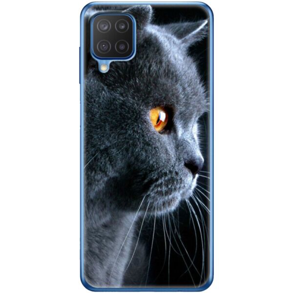 

Силиконовый чехол BoxFace Samsung M127 Galaxy M12 English cat (42464-up1346)