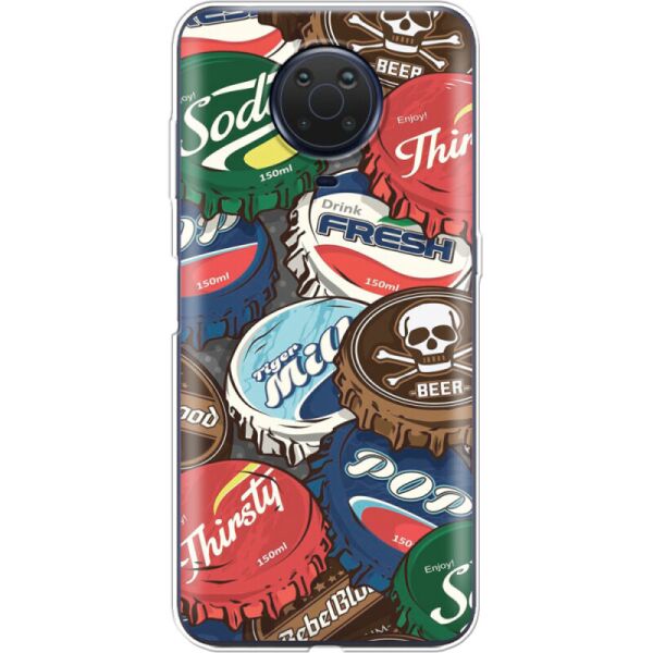 

Силиконовый чехол BoxFace Nokia G10 Drink Lids (42373-up2261)