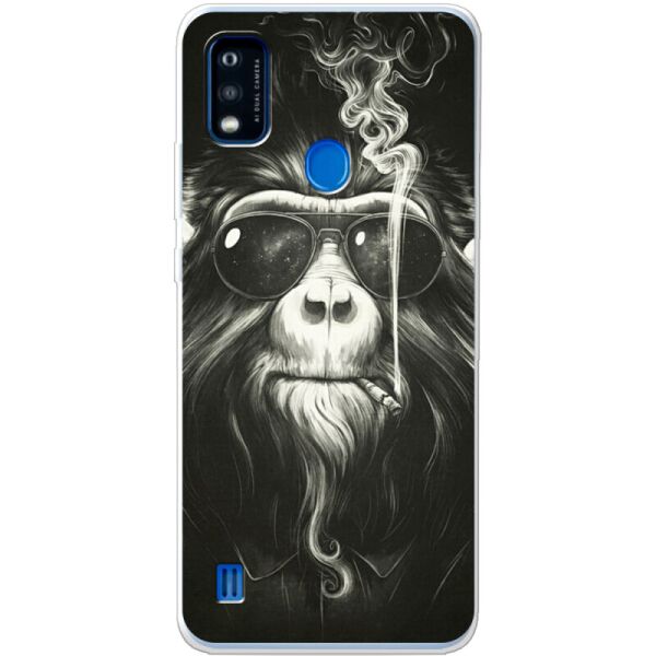 

Силиконовый чехол BoxFace ZTE A51 Smokey Monkey (43298-up56)