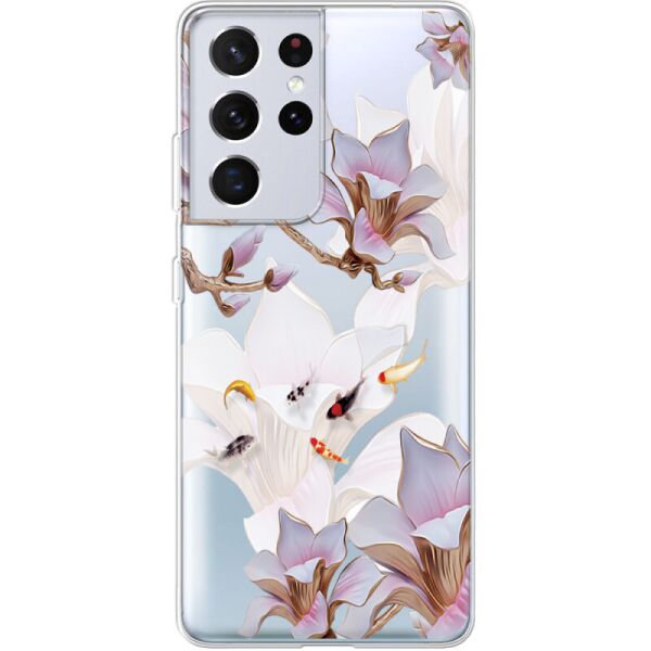 

Силиконовый чехол BoxFace Samsung G998 Galaxy S21 Ultra Chinese Magnolia (41719-cc1)