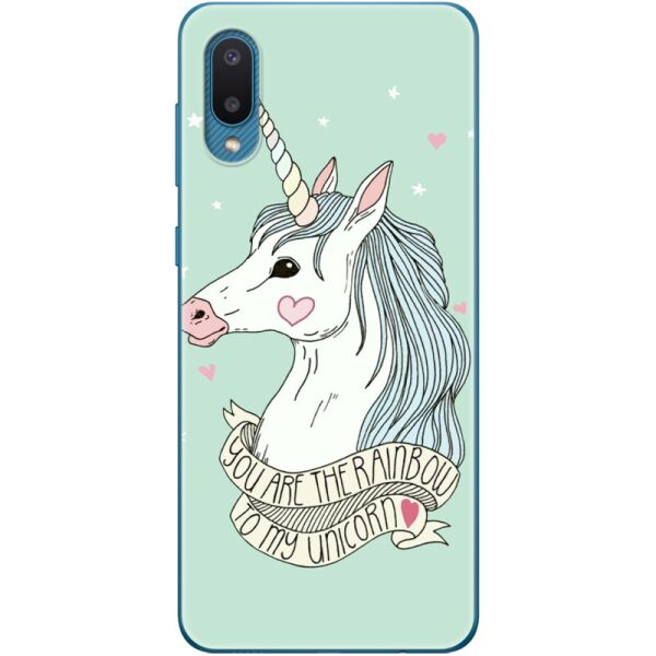

Силиконовый чехол BoxFace Samsung A022 Galaxy A02 My Unicorn (42004-up682)