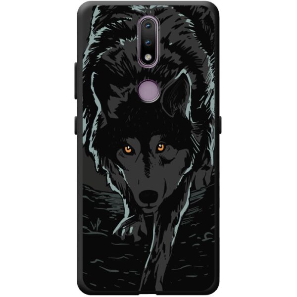 

Силиконовый чехол BoxFace Nokia 2.4 Wolf (41297-bk62)
