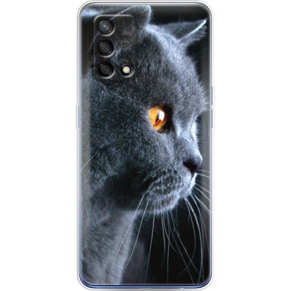 

Силиконовый чехол BoxFace OPPO A74 English cat (42792-up1346)