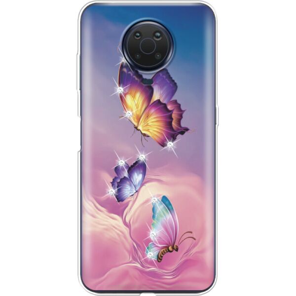 

Силиконовый чехол BoxFace Nokia G10 Butterflies (42373-rs19)