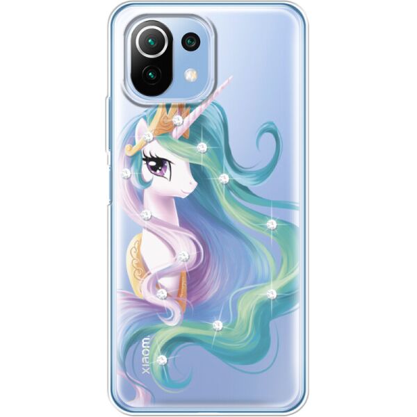 

Силиконовый чехол BoxFace Xiaomi Mi 11 Lite Unicorn Queen (42128-rs3)