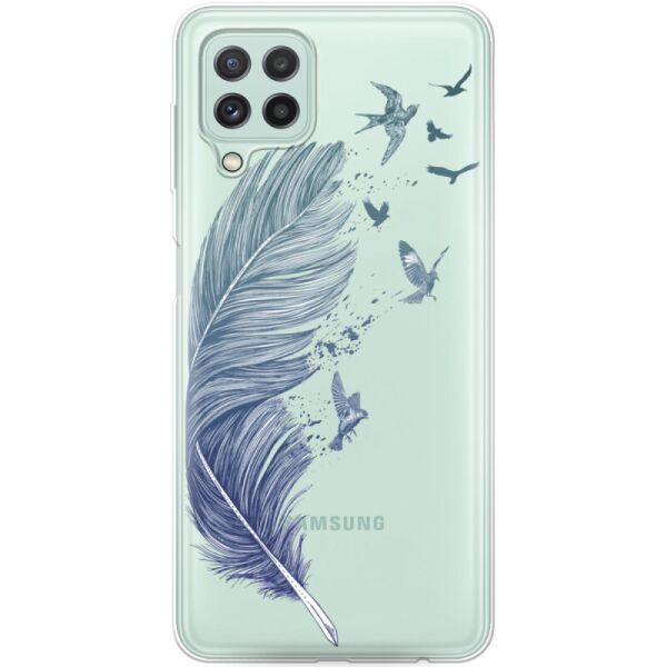 

Силиконовый чехол BoxFace Samsung M325F Galaxy M32 Feather (42962-cc38)