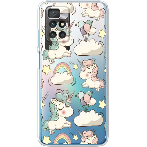 

Силиконовый чехол BoxFace Xiaomi Redmi 10 Unicorns (43311-cc2)