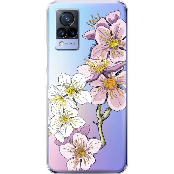 

Силиконовый чехол BoxFace Vivo V21 Cherry Blossom (43146-cc4)