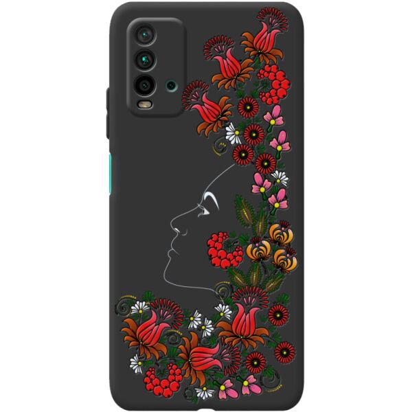 

Силиконовый чехол BoxFace Xiaomi Redmi 9T 3D Ukrainian Muse (41685-bk64)