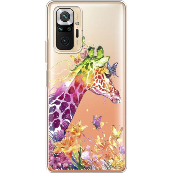 

Силиконовый чехол BoxFace Xiaomi Redmi Note 10 Pro Colorful Giraffe (42053-cc14)