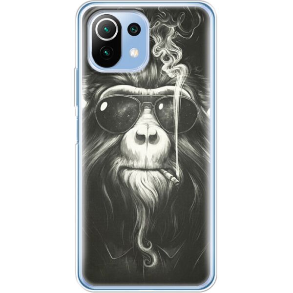 

Силиконовый чехол BoxFace Xiaomi Mi 11 Lite Smokey Monkey (42128-up56)