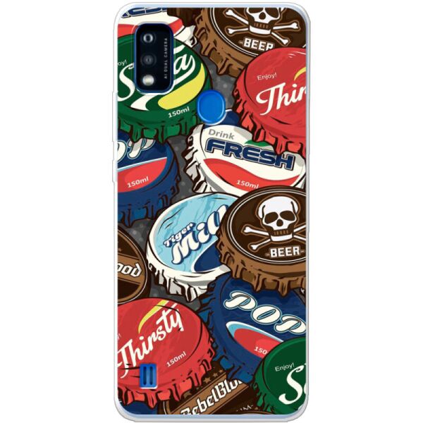

Силиконовый чехол BoxFace ZTE A51 Drink Lids (43298-up2261)