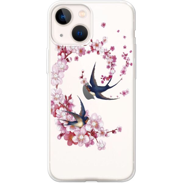 

Силиконовый чехол BoxFace Apple iPhone 13 Swallows and Bloom (43370-rs4)