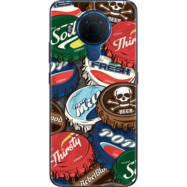 

Силиконовый чехол BoxFace Nokia 5.4 Drink Lids (41996-up2261)